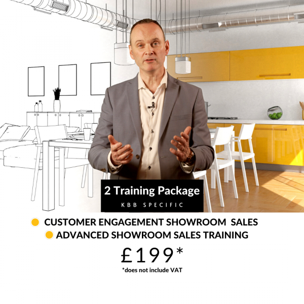 2 showroom sales training package