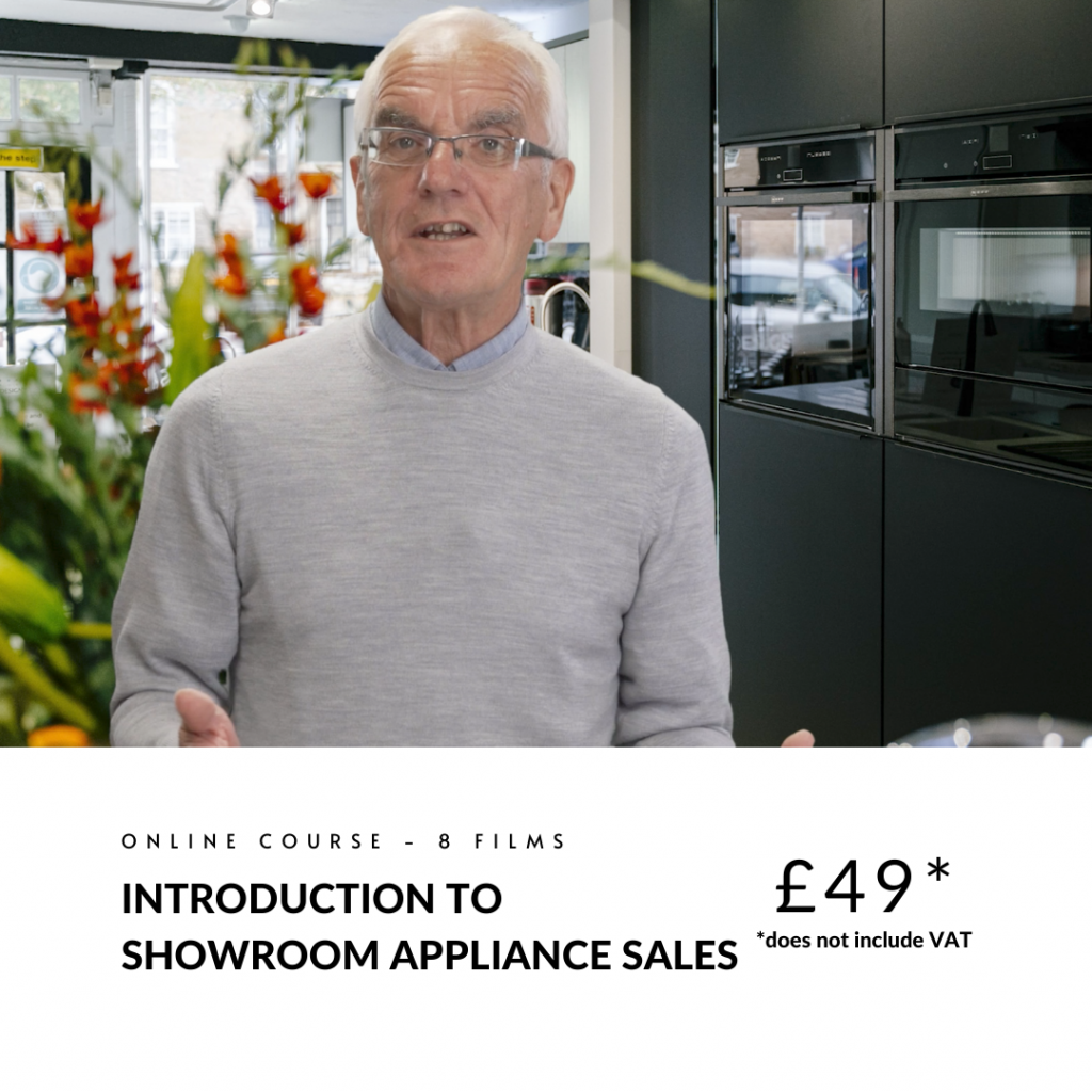 Introduction To Showroom Appliance Sales by Ray Isted